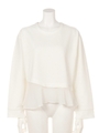 Chiffon Layer TOP/ホワイト