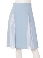 【DUO】 ジプシーサップ プリーツ切替SK/ベビーピンク