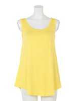 【anap mimpi】ポケット付きシンプルタンクトップ/GRY