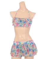 【dazzlin】ハナガラ3ダンフリル/ホワイト