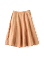 カラーフレアスカート/ベージュ(042)