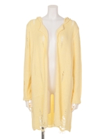 ブレーキングニットカーデ/YEL