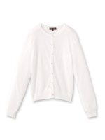 【VERY6月号掲載】ベーシッククールカーディガン/オフホワイト(003)