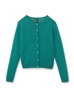 メタルボタンニットカーディガン/キャメル(041)