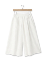 レーヨン混ガウチョパンツ/ブルー系(394)