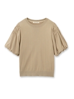 MARILYN MOON バルーンスリーブニット/ダークオレンジ(068)