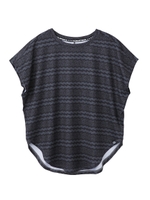 【X-girl sports】S/S TOP GEOMETRIC/ネイビー