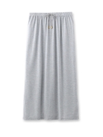 天竺マキシスカート/ライトグレー(011)