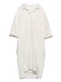 【emmi atelier】ルーズシャツワンピース/OWHT