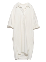 【emmi atelier】ルーズシャツワンピース/OWHT