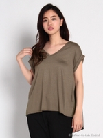 サイドシフォンプリーツカット/ライトグリーン