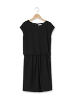 シンプルドッキングワンピース/ブラック(019)
