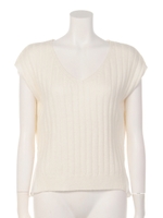 バックリボンコンビTOP/IVOY