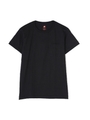 Hanes PREMIUM Japan Fit Tシャツ/ブラック(010)