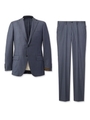 Loro Piana オルタネートピンストライプスーツ/ネイビー(393)