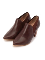 mio notis サイドゴアブーティー/ダークブラウン(043)