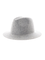【AZUL by moussy】ノーマルワイドブリムフェルトHAT/GRY