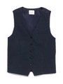 【emmi atelier】スリーピースベスト/NVY