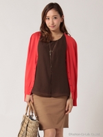 【カタログ掲載】Vカーデ/ブルー