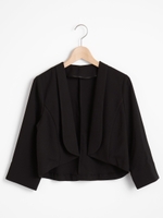 ショールカラーボレロ/ブラック