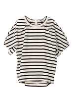 STRIPED H/S TEE/オリーブ