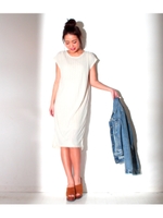 【ANAP】ワイドリブロングワンピース/IV