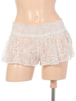 【Blue Edge】レースパンツ/ホワイト