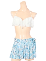 【totasu eleven】marble flower/ホワイト