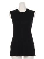 【ＧＲＥＥＤ】ＶＩＳＣＯＳＥ　ＲＩＢ　Ｓｌｅｅｖｅｌｅｓｓ　Ｓｗｅａｔｅｒ/BLACK