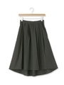 イレギュラーヘムスカート/チャコールグレー(014)
