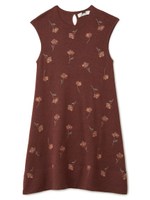 シシュウニットワンピ/オフホワイト