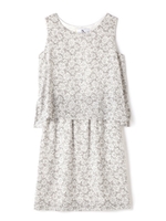 デイジープリントレイヤードワンピース/ホワイト(031)