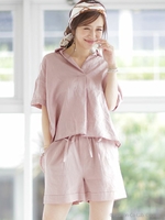 フレンチリネンワイド衿抜けシャツ/パターン１