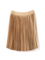 プリーツスカート/ベージュ(041)