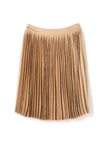 プリーツスカート/ベージュ(041)