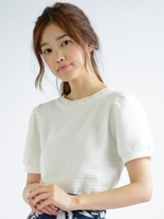 袖ボリュームプルオーバー/オフ