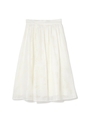 《BLANCHIC》リーフオパールスカート/ホワイト(031)