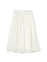 《BLANCHIC》リーフオパールスカート/ホワイト(031)