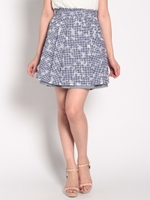 ギンガムリバーシブルSK 2/ブルー