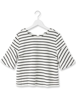 フレアスリーブカットソー/ブラウン(342)