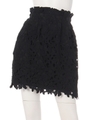 レースコクーンスカート/ブラック