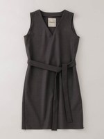 ダブルクロスサイドZIPワンピ/GRAY