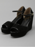 バイカラーサンダル/ピンク