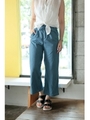 【AZUL by moussy】C/Rデニムワイドパンツ/BleachWash