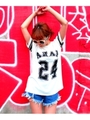 【ANAP】ANAPロゴナンバリングTシャツ/NVY