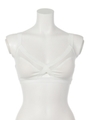 COMBI MESH BRA TOP/WHT