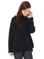 【AZUL ENCANTO】アンゴラ入イレヘムタートルプルオーバー/T.GRY