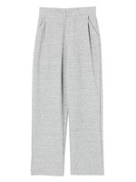 【Casual】スリットスウェットパンツ/ライトグレー