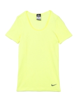 【NIKE】AS NIKE PRO HC LIMTESS SS TOP/YEL