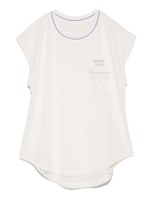 【W&E】ポケットTシャツ/WHT